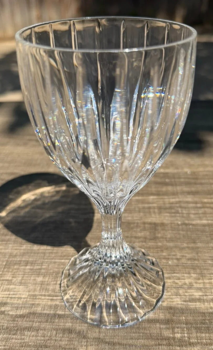 Mikasa Park Lane Crystal Wine Glass 6 3/8